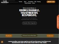 Website Screenshot Tejas Roofworks + Restoration