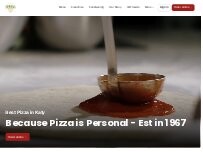 Website Screenshot Singas Famous Pizza