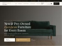 Website Screenshot Denver European Furniture