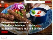 Website Screenshot DoughLicious Restaurant & Catering