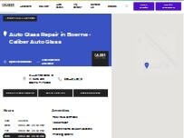 Website Screenshot Caliber Auto Glass