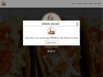 Website Screenshot Little hacienda mexican restaurant