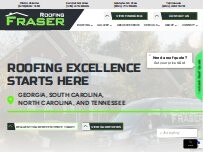 Website Screenshot Fraser Roofing, LLC