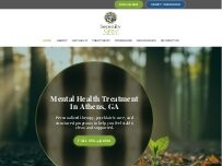 Website Screenshot Serenity Grove Mental Health