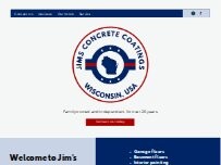 Website Screenshot Jims Concrete Coatings