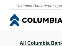 Website Screenshot Columbia Bank