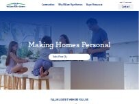 Website Screenshot Pinecone Reserve by William Ryan Homes