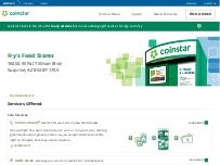 Website Coinstar Kiosk