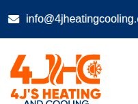 Website Screenshot 4j's Heating and Cooling