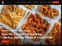 Website Screenshot Harolds Chicken KSU