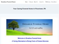 Website Donahue Funeral Home