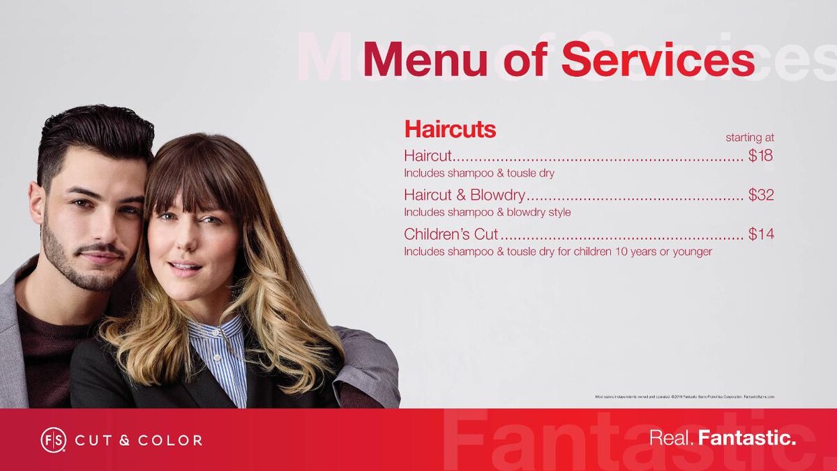 Images Fantastic Sams Cut & Color