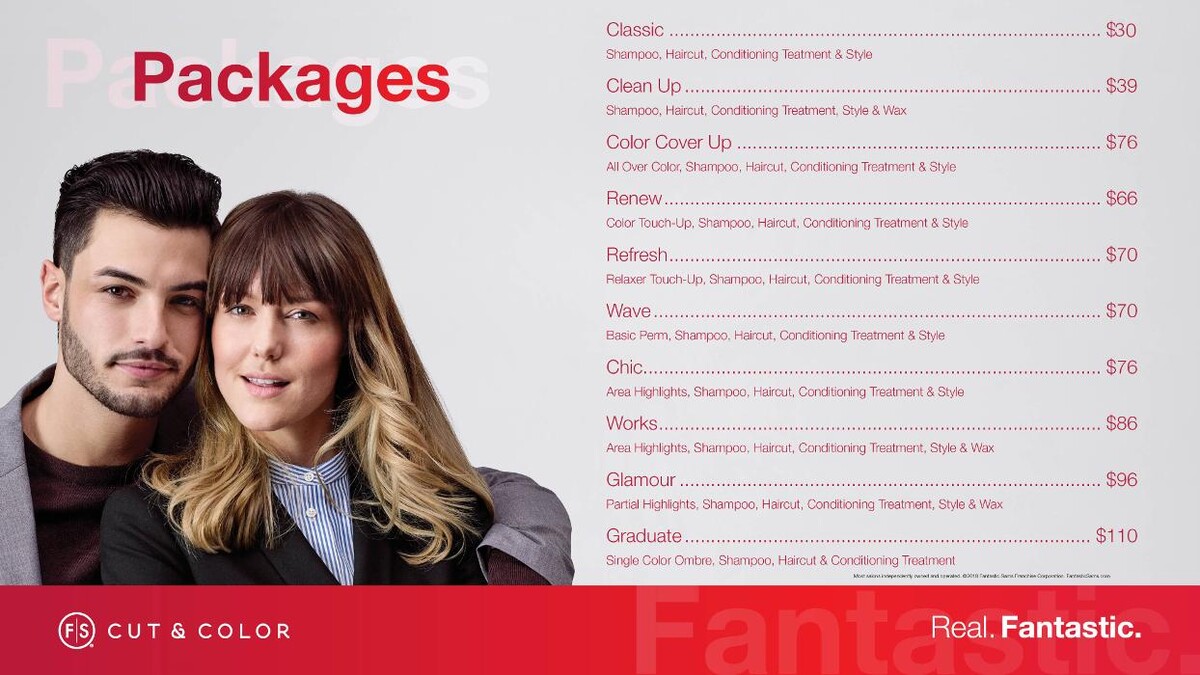 Images Fantastic Sams Cut & Color