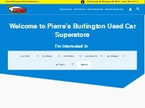 Website Screenshot Burlington Used Car Superstore
