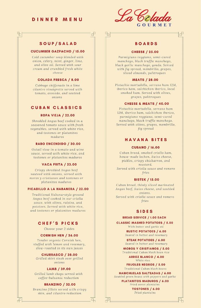 Images La Colada Gourmet