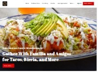 Website Screenshot Mi Fiesta Tacos & Tequila-Goose Creek