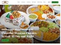 Website Screenshot Muchas Gracias Mexican Food