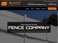 Website Screenshot Summit Fence