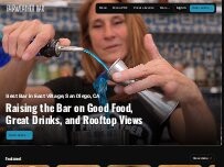 Website Screenshot Fairweather Rooftop Bar