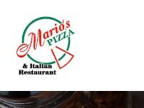 Website Screenshot Mario's Pizza
