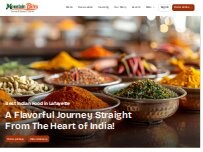 Website Screenshot Mountain Bites Indian Nepali Cuisine