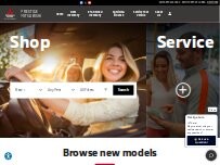 Website Screenshot Prestige Mitsubishi Motors
