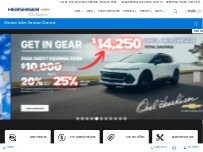 Website Screenshot Orel Hershiser Chevrolet