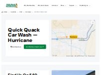 Website Screenshot Quick Quack Car Wash