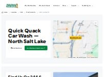 Website Screenshot Quick Quack Car Wash