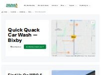 Website Screenshot Quick Quack Car Wash