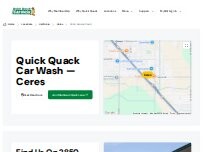 Website Screenshot Quick Quack Car Wash