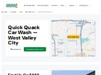 Website Screenshot Quick Quack Car Wash