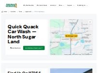 Website Screenshot Quick Quack Car Wash