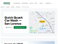 Website Screenshot Quick Quack Car Wash