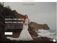 Website Screenshot Romashka Bridal / Top Tier Tux
