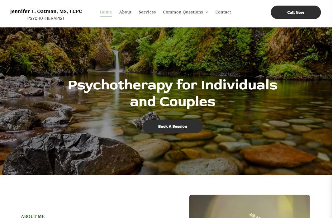 Images Jennifer Oatman Psychotherapy