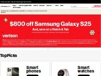 Website Screenshot Wireless World Verizon Authorized Retailer