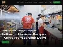 Website Screenshot Taqueria Taco Express (Arkansas Rd)