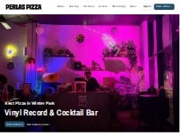 Website Screenshot Perla's Pizza
