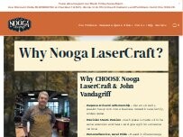 Website Screenshot Nooga Lasercraft