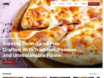 Website Screenshot Tommy's Pizza and Pasta