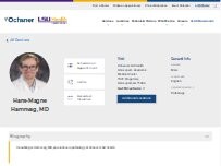 Website Screenshot Hans-Magne Hamnvag, MD