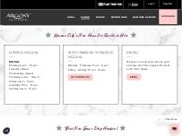 Website Screenshot The Sportsbook Restaurant and Bar