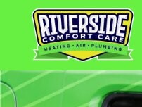 Website Screenshot Riverside Comfort Care Heating Air Plumbing