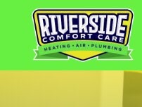 Website Screenshot Riverside Comfort Care Heating Air Plumbing