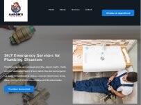Website Screenshot Aaron's Plumbing