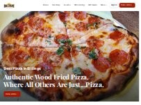 Website Screenshot Bullman's Wood Fired Pizza