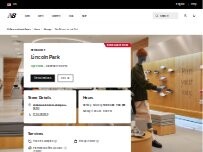 Website Screenshot New Balance Chicago