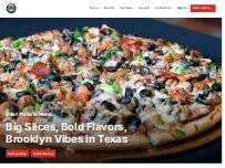 Website Screenshot Brooklyn Pizzeria