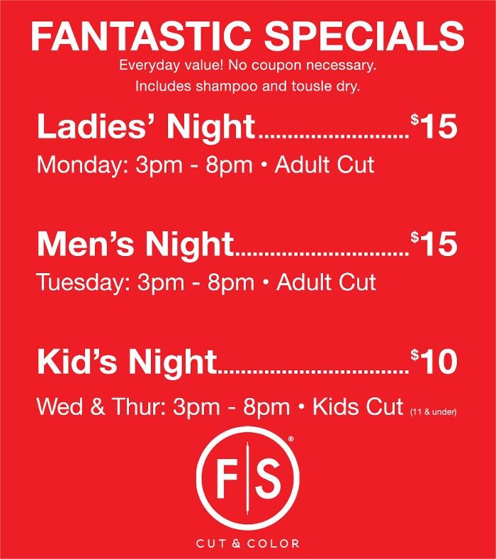 Images Fantastic Sams Cut & Color